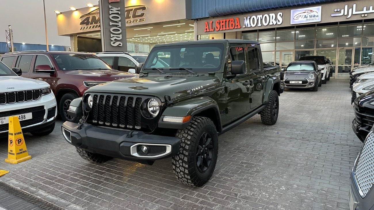 2023 Jeep Gladiator Jeep Gladiator Willys Manual transmission | USA Specs for export from United Arab Emirates